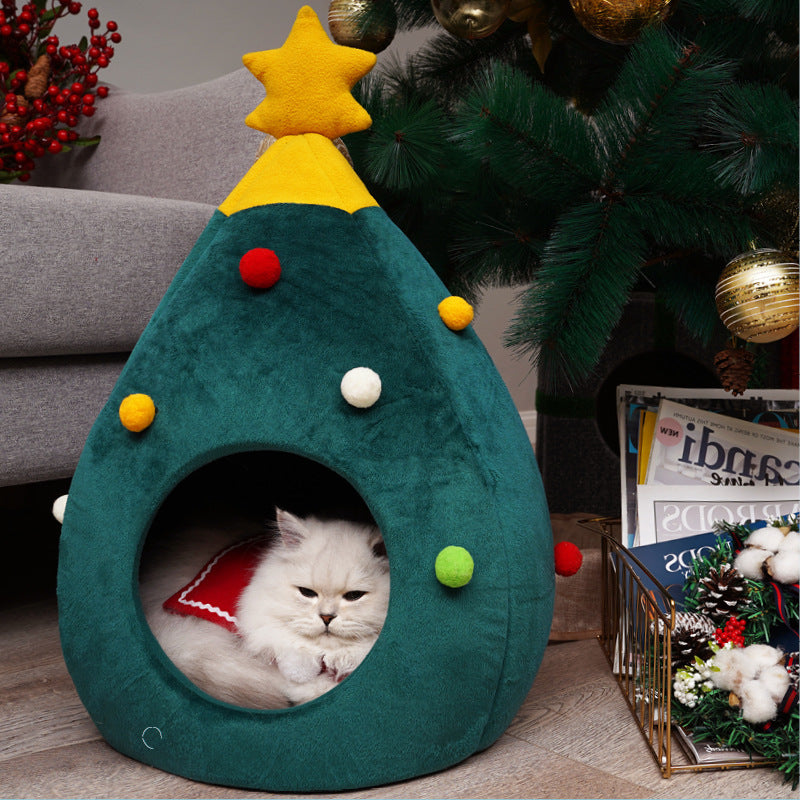 Christmas Tree Pet House