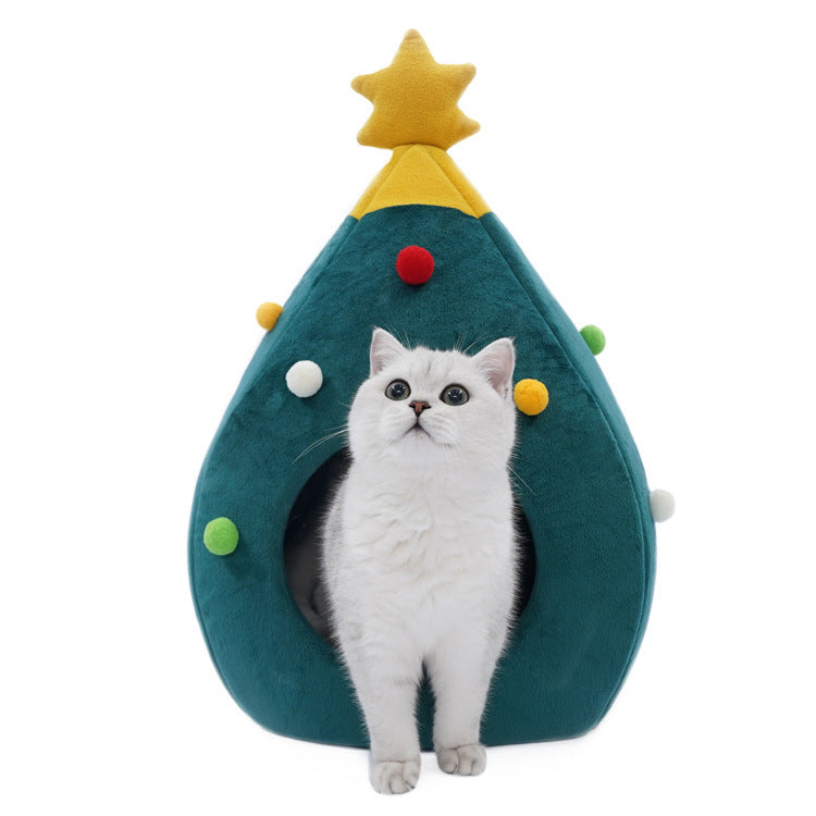 Christmas Tree Pet House