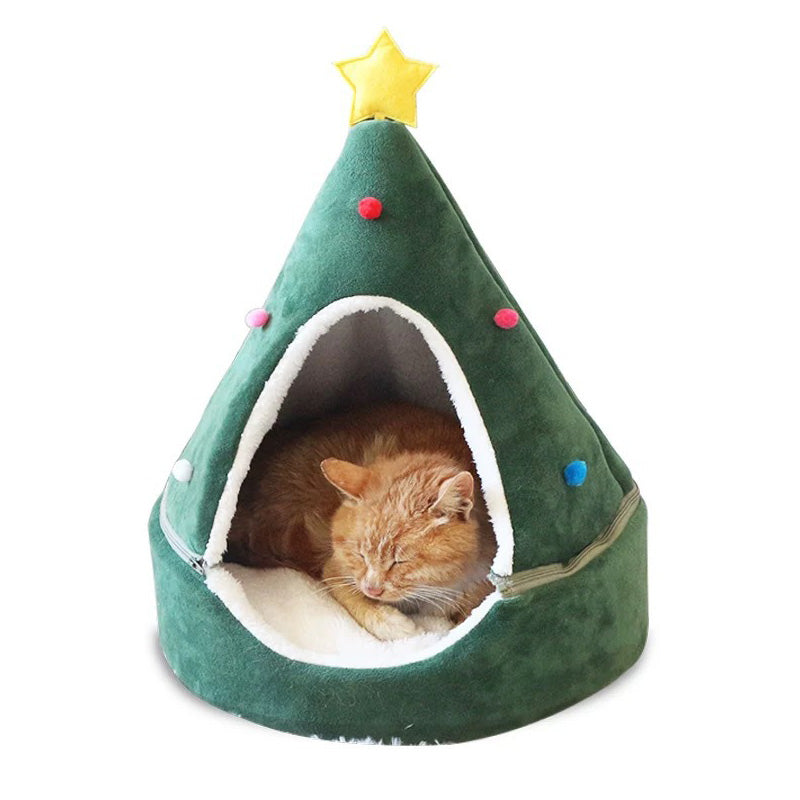 Christmas Tree Pet House