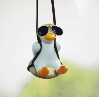 Duck Car Pendant