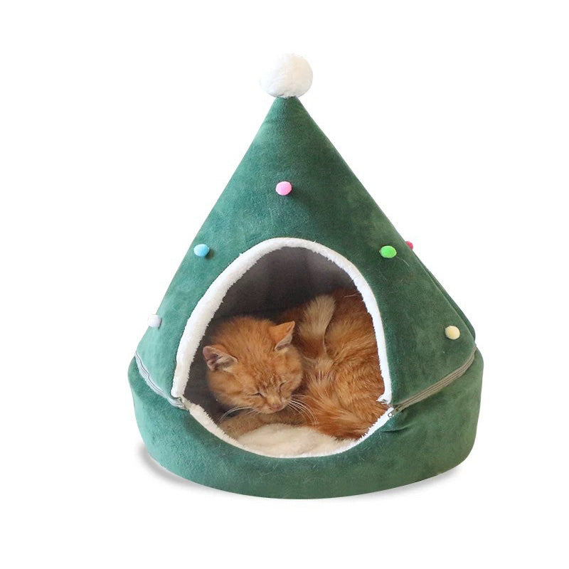 Christmas Tree Pet House