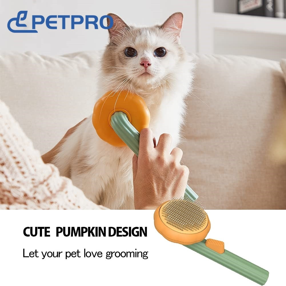 Pumpkin Self Cleaning Comb